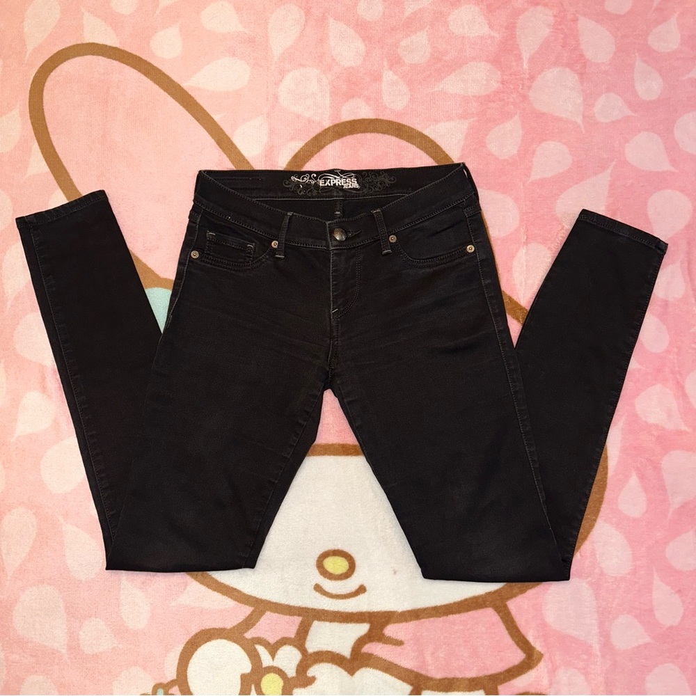 Express Black Jeans Legging